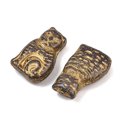 Czech Pressed Glass Beads GLAA-I061-02C-1