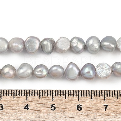 Natural Cultured Freshwater Pearl Beads Strands PEAR-P064-20A-03C-1