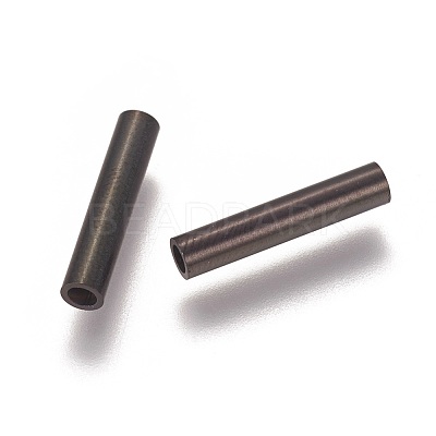 304 Stainless Steel Tube Beads STAS-L216-23F-B-1
