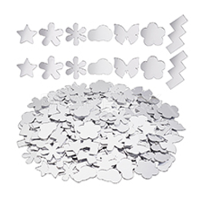210 7 Styles Self Adhesive Acrylic Cabochons DIY-PH0023-16A-1