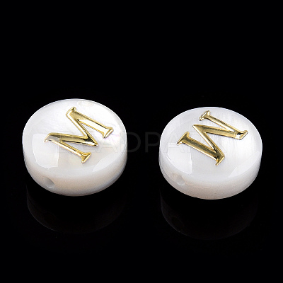 Natural Freshwater Shell Beads SHEL-N036-01M-1