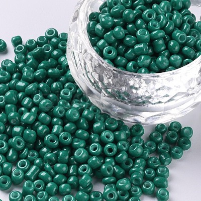Baking Paint Glass Seed Beads SEED-US0003-3mm-K26-1