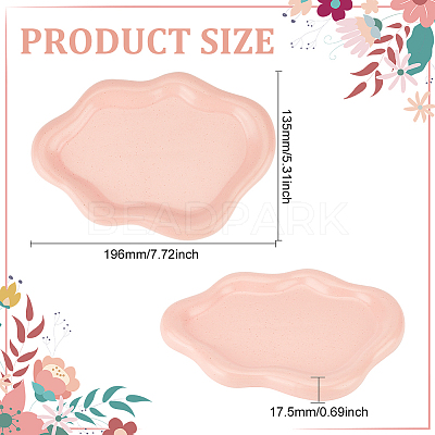 Porcelain Jewelry Plate DJEW-WH0058-01A-1