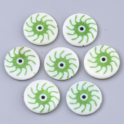 Natural Freshwater Shell Beads SHEL-R023-04B-1