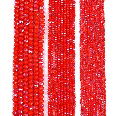 Electroplate Opaque Solid Color Glass Beads Strands EGLA-A044-P1mm-L22-1