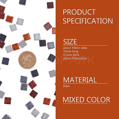 Glass Cabochons GLAA-WH0015-44C-1