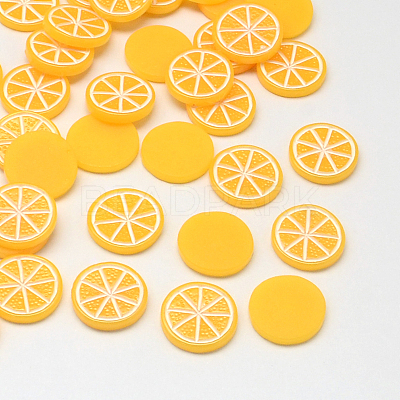 Pomelo Resin Decoden Cabochons CRES-R183-15A-1