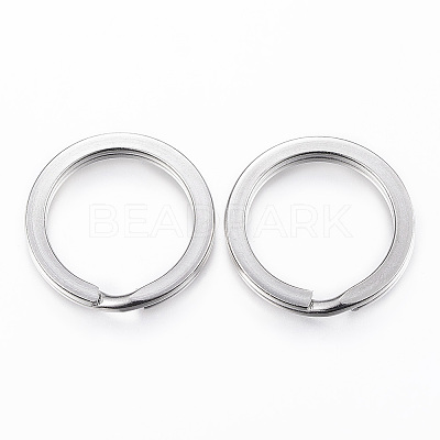 Tarnish Resistant 304 Stainless Steel Split Key Rings LS-STAS-P177-2.6x30mm-P-1