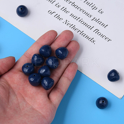 Opaque Acrylic Beads MACR-S373-10A-A06-1