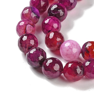 Natural Agate Beads Strands G-M437-C01-01P-1