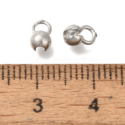 Brass Bead Tips KK-K388-50P-1