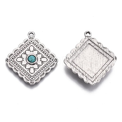 Alloy Pendants PALLOY-R113-17TAS-NR-1