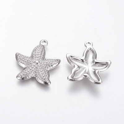 Tarnish Resistant 304 Stainless Steel Pendants STAS-I105-30P-1