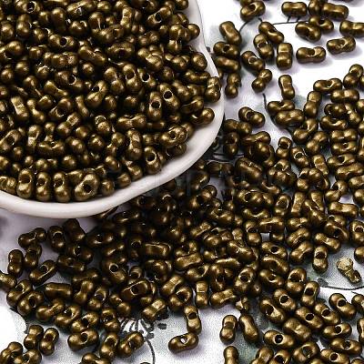 Baking Paint Glass Seed Beads SEED-L011-12A-10-1