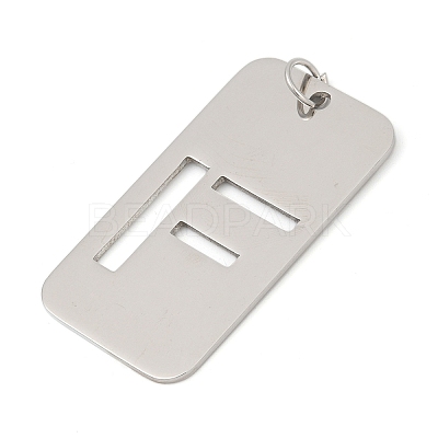 304 Stainless Steel Pendants STAS-M115-01P-F-1