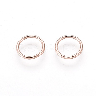 304 Stainless Steel Open Jump Rings X-STAS-O098-01RG-19-1