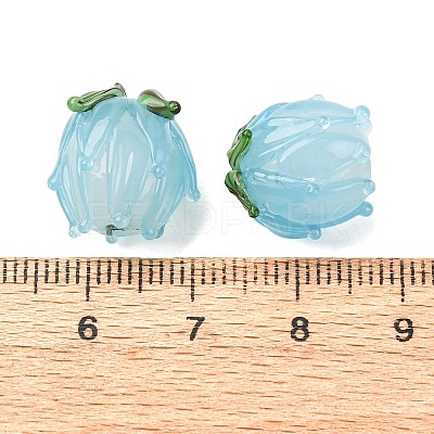 Handmade Lampwork Beads LAMP-F041-02D-1