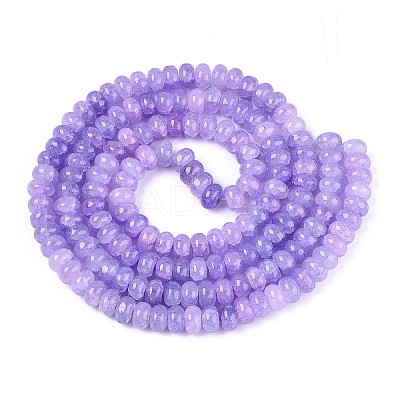 Glass Beads Strands GLAA-N059-5x8mm-38-1