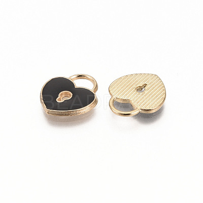 Alloy Enamel Charms ENAM-S121-039E-1