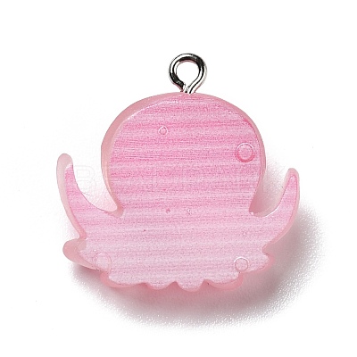 Opaque Resin Pendants RESI-D055-096P-1