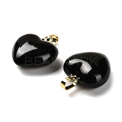 Brass Enamel Pendants KK-M324-06A-G-1