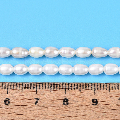 Natural Cultured Freshwater Pearl Beads Strands PEAR-N024-03-2AB-01-1