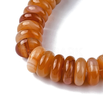 Natural Red Agate Beads Strands G-F743-01F-02-1