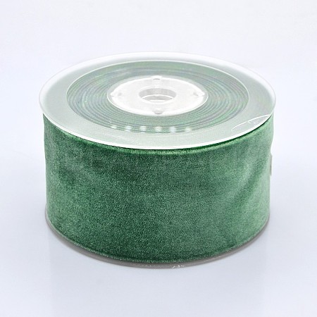 Polyester Velvet Ribbon for Gift Packing and Festival Decoration SRIB-M001-19mm-587-1