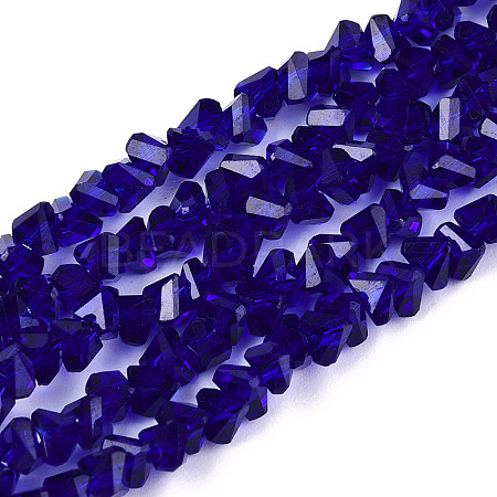 Transparent Glass Beads Strands GLAA-N018-4mm-10-1