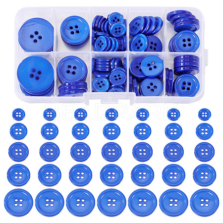 4-Hole Resin Buttons RESI-TA0004-11B-03-1