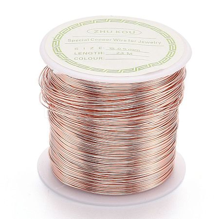 Copper Wire Copper Beading Wire for Jewelry Making CWIR-F001-N-0.5mm-1