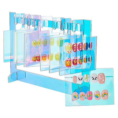 1 Set Acrylic Nail Art Display Boards ODIS-PH0001-62A-1