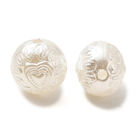 ABS Plastic Imitation Pearl Beads KY-I009-20-1