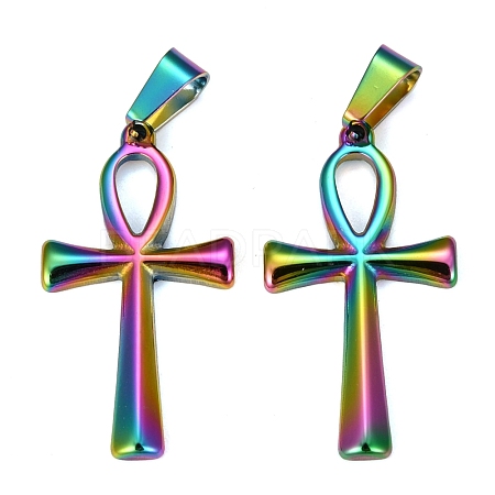Ion Plating(IP) 304 Stainless Steel Pendants STAS-P253-11MC-1