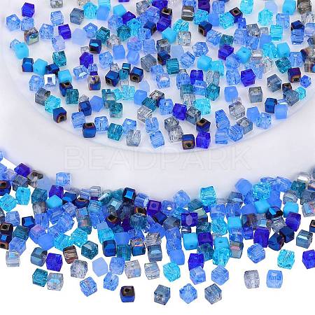2 Bags Imitation Artificial Crystal Glass Beads GLAA-SZ0001-95B-06-1