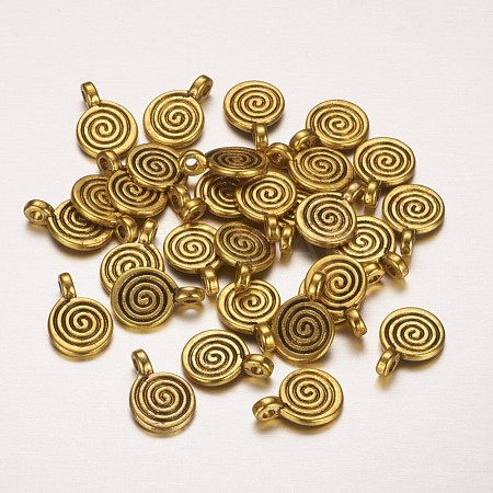 Tibetan Style Alloy Charms GLF0339Y-1