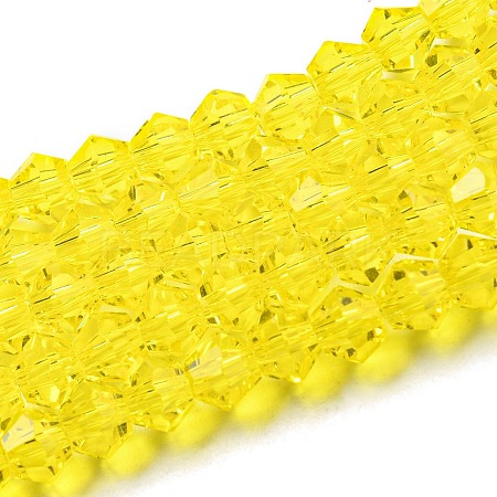 Transparent Glass Beads Strands EGLA-A039-T3mm-D21-1