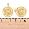 Brass Pendants KK-D232-17G-03-3