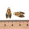 304 Stainless Steel Enamel Pendants X-STAS-F347-08G-3