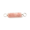 Natural Connector Charms PALLOY-JF01574-08-4