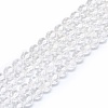Natural Quartz Crystal Beads Strands G-F715-002-2