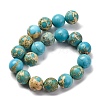Dyed Natural Regalite/Imperial Jasper/Sea Sediment Jasper Beads Strands G-B124-C03-05-5
