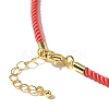 Nylon Milan Cord Necklace Making MAK-M028-01G-22-3