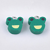 Handmade Polymer Clay Charms X-CLAY-S091-93-1