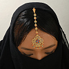 Brass Hair Bobby Pins Indian Forehead Chains QF4226-3