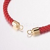 Nylon Twisted Cord Bracelet Making MAK-F019-01G-3
