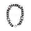 Hip-hop 304 Stainless Steel  Cuban Link Chains Bracelets for Men Women FS-WGE9529-01-2
