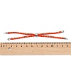 Adjustable Nylon Cord Slider Bracelet Making MAK-F026-A-P-6