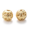 Alloy Hollow Beads PALLOY-P238-27G-RS-2