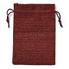 Christmas Theme Jute Cloth Storage Bags ABAG-F010-01A-02-3